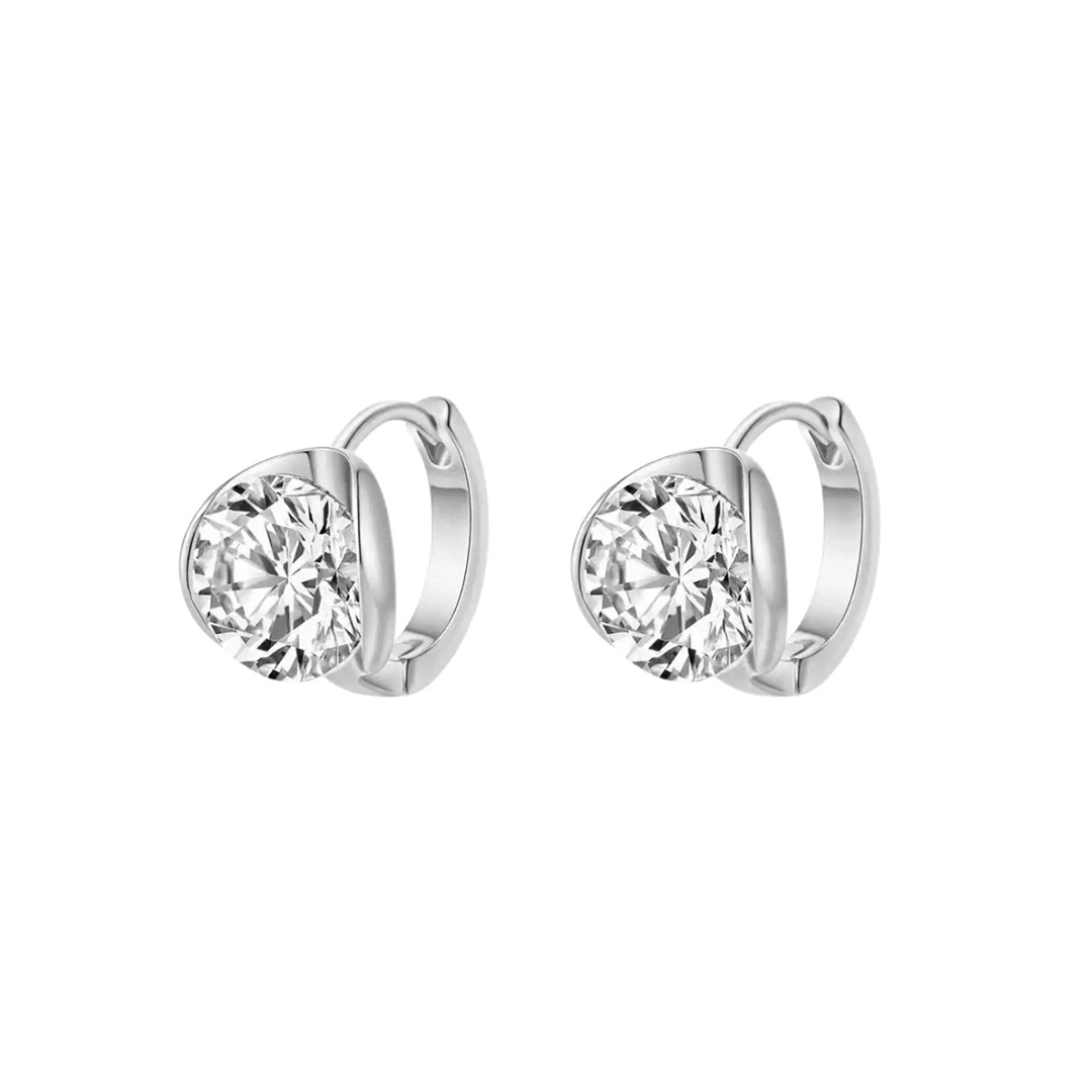Boucles d’oreilles Curved Cléophée - Diamant Moissanite💎