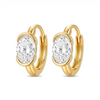 Boucles d’oreilles Ovale Closure - Diamant Moissanite💎