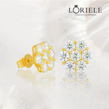 Boucles d'oreilles Pétale éclat de Dana - Diamant Moissanite 💎