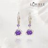 Boucles d'oreilles Rose de Crystal 🔮