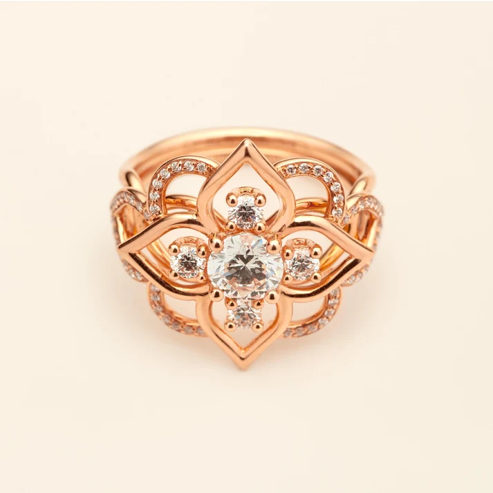 Bague Floréclat - Moissanite 1 Carat 💎