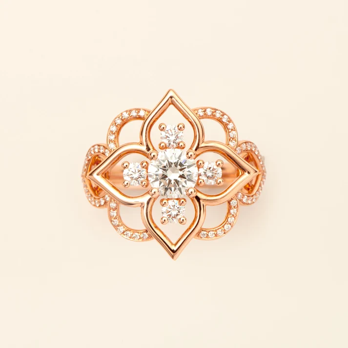 Bague Floréclat - Moissanite 1 Carat 💎