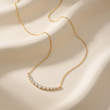 Collier Arc Fine Leïla - Diamant Moissanite💎