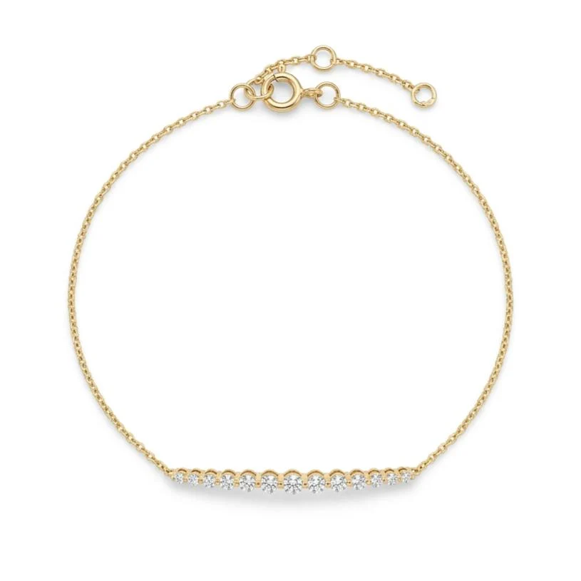 Bracelet Fine Leïla - Diamant Moissanite 💎