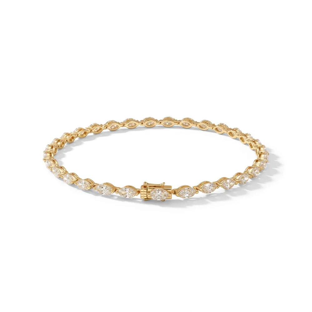 Bracelet Elysia marquise - Diamant Moissanite 💎