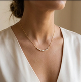 Collier Arc Fine Leïla - Diamant Moissanite💎