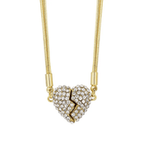Collier Cœur Éclatant d'Argent 🖤 - Argent Sterling 925 Loriele™
