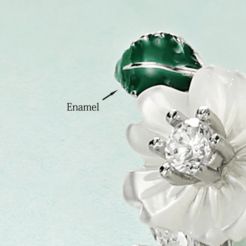 Bague Éclat de Jasmin - Diamant Moissanite 💎