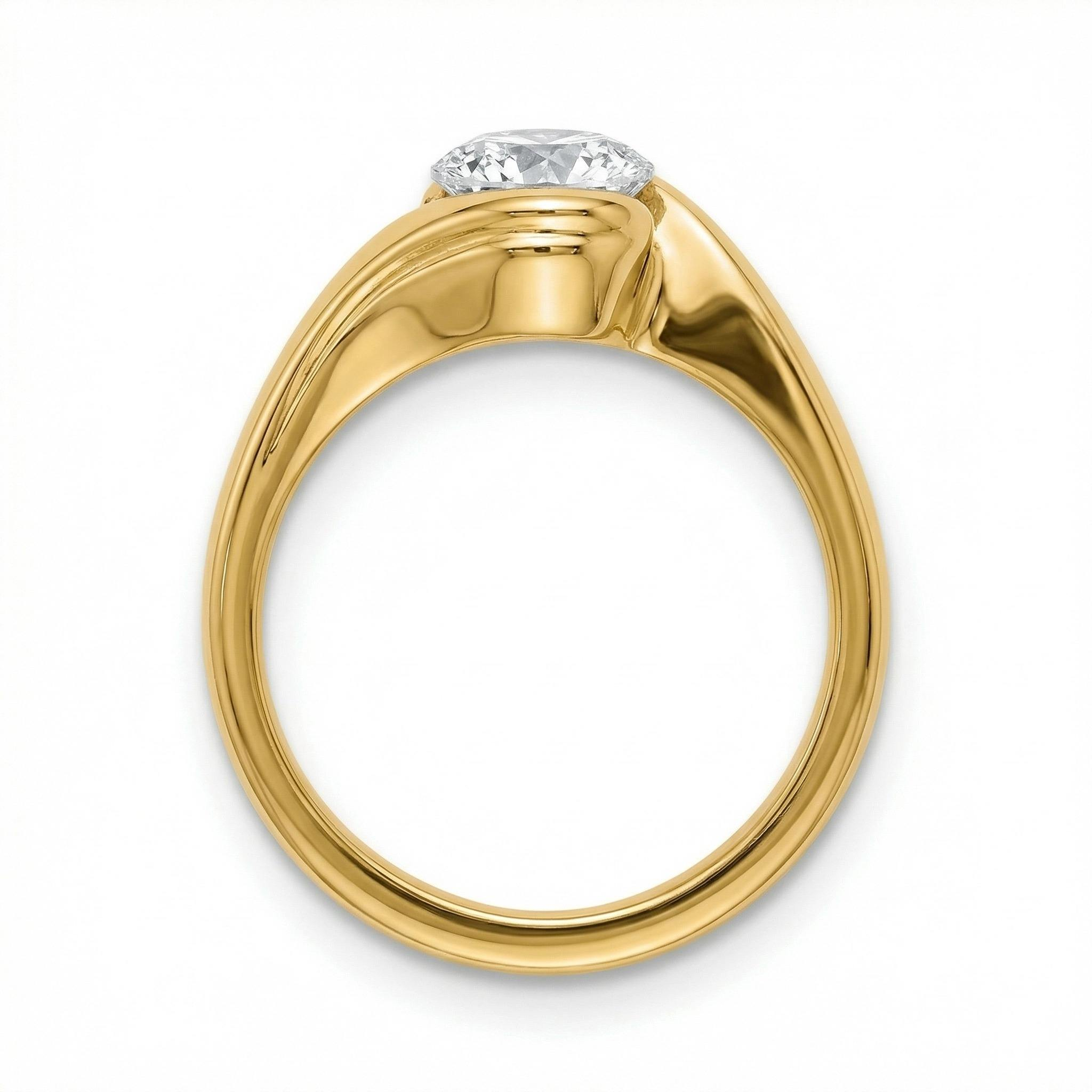 Bague Idylle Ovalis - Diamant Moissanite💎