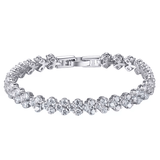 Bracelet Éclat de Désir Inaltérable en Argent sterling 925 - Diamant Moissanite 1 Carat 💎