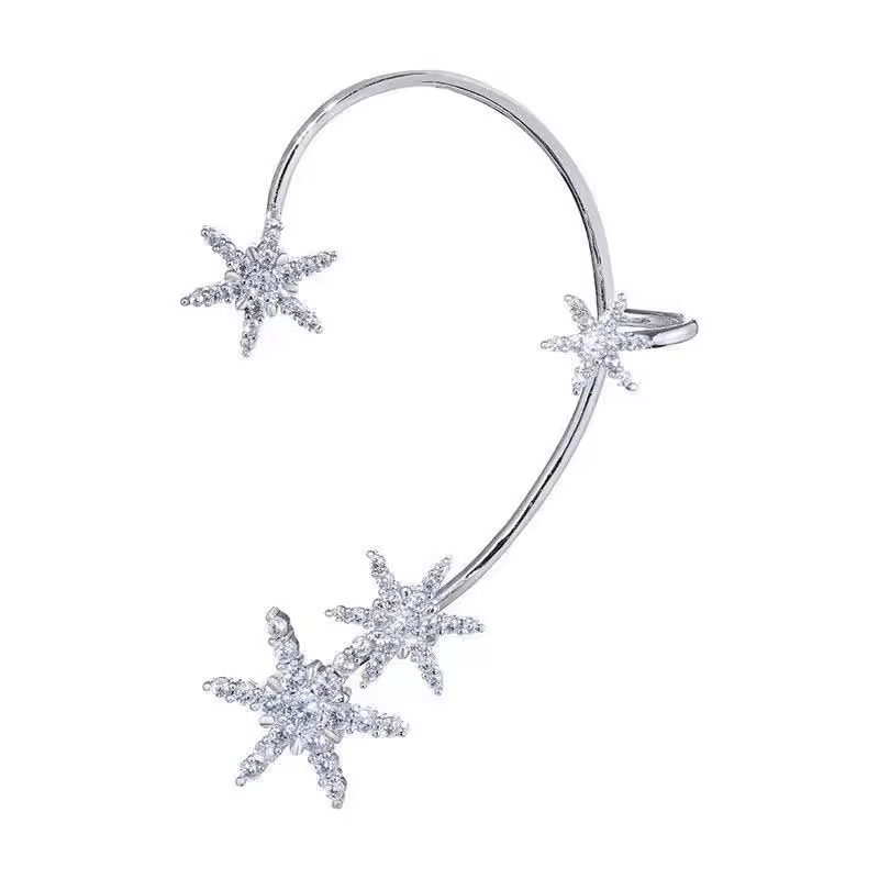 Clips d’oreilles Poussière Boréals ❄️ - Zircone Cubique 💎 x2