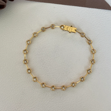 Bracelet Constellation Cassiopée - Diamant Moissanite 💎