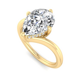Bague Daphné Marquise - Diamant Moissanite 💎