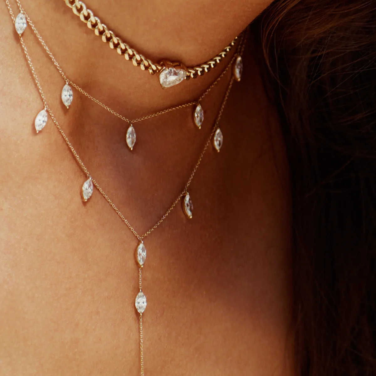 Colliers Feston Mélusine - Diamant Moissanite💎