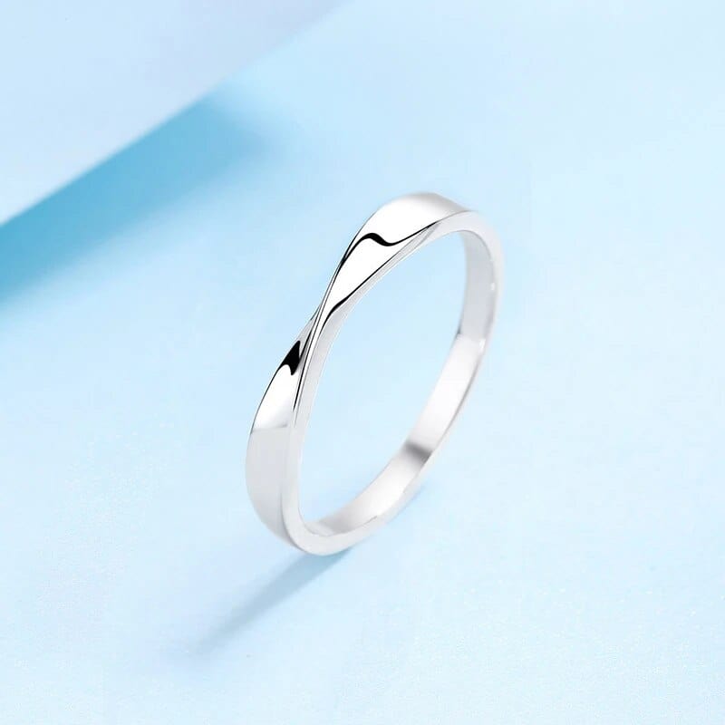 Bagues de promesse Adam et Eve en Argent Sterling 925 - Zircon pavé💎