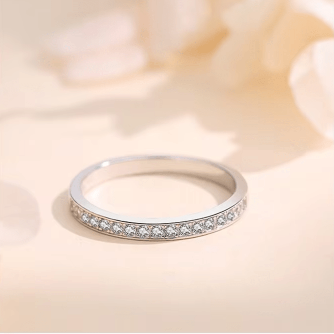 Ensembles de bagues Union Isis Plaqué Or & Argent Sterling 925 - Diamant Moissanite 1 Carat 💎
