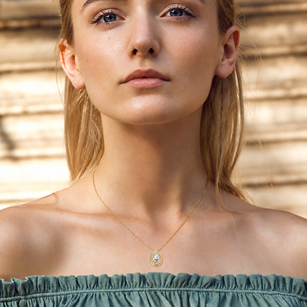 Collier Goutte de claire d'âme - Diamant Moissanite💎