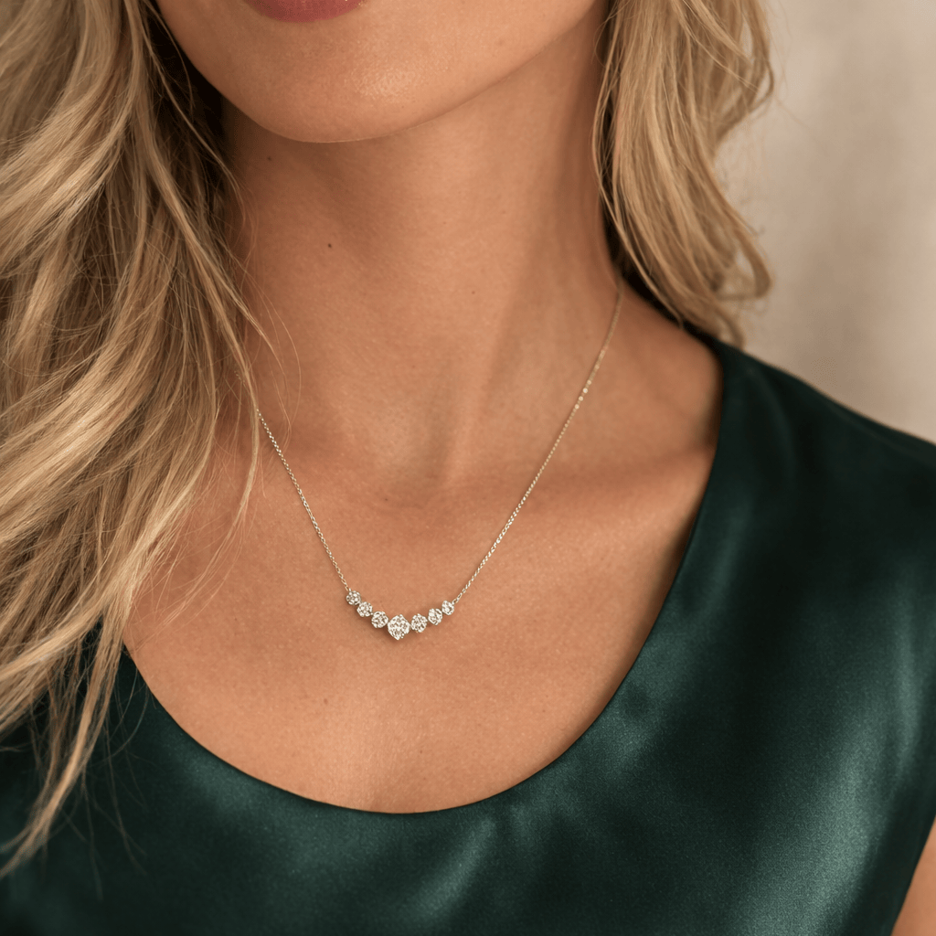 Collier Arc éclat D'Artémis - Diamant Moissanite💎