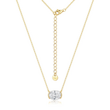 Collier Ovale Eudoxie - Diamant Moissanite💎