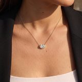 Collier Ovale Eudoxie - Diamant Moissanite💎