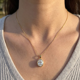 Collier Ovale Apolline - Diamant Moissanite💎