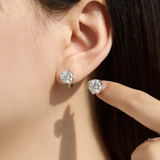 Boucles d’oreilles Curved Cléophée - Diamant Moissanite💎