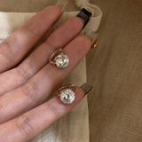 Boucles d’oreilles Curved Cléophée - Diamant Moissanite💎