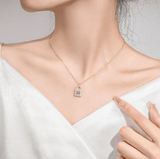 Collier Cadenas Éclat Scellé – Diamant Moissanite💎