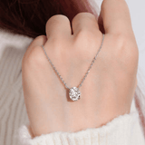 Collier Étoile d'Astraea en Argent Sterling 925 - Diamant Moissanite 1 Carat 💎