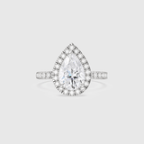 Bague Goutte de Lune - Diamant Moissanite💎