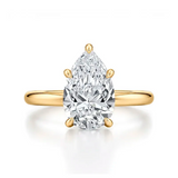 Bague Poire Bénédicte - Diamant Moissanite 💎