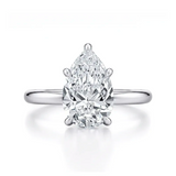 Bague Poire Bénédicte - Diamant Moissanite 💎