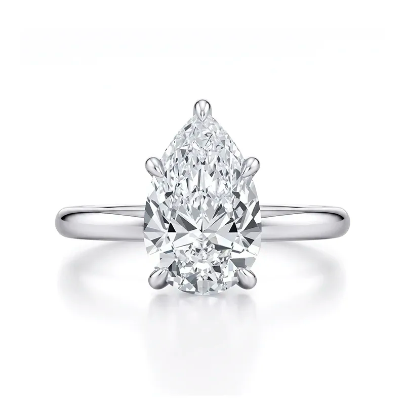 Bague Poire Bénédicte - Diamant Moissanite 💎