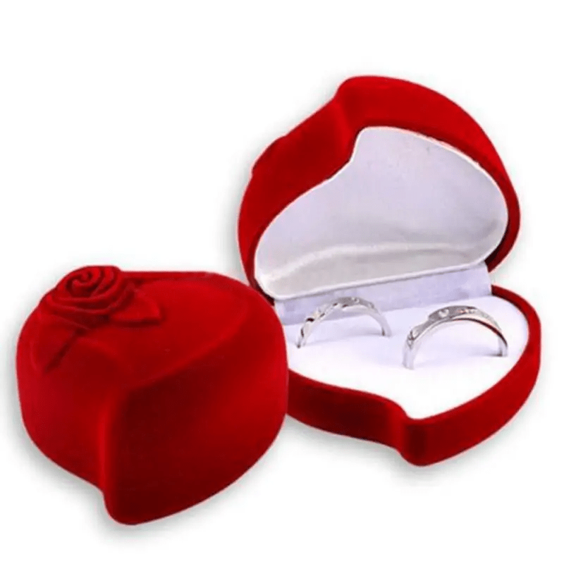 Écrin Bague <br /> Cœur de Velours