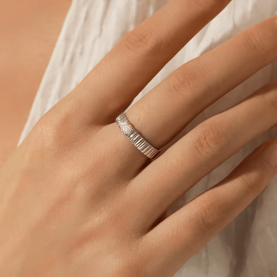 Bague PARADE - Diamant Moissanite 💎