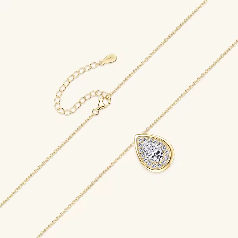 Collier Goutte de claire d'âme - Diamant Moissanite💎