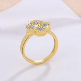 💍Bague Clover édition - Diamant Moissanite 1 Carats💎Loriele™