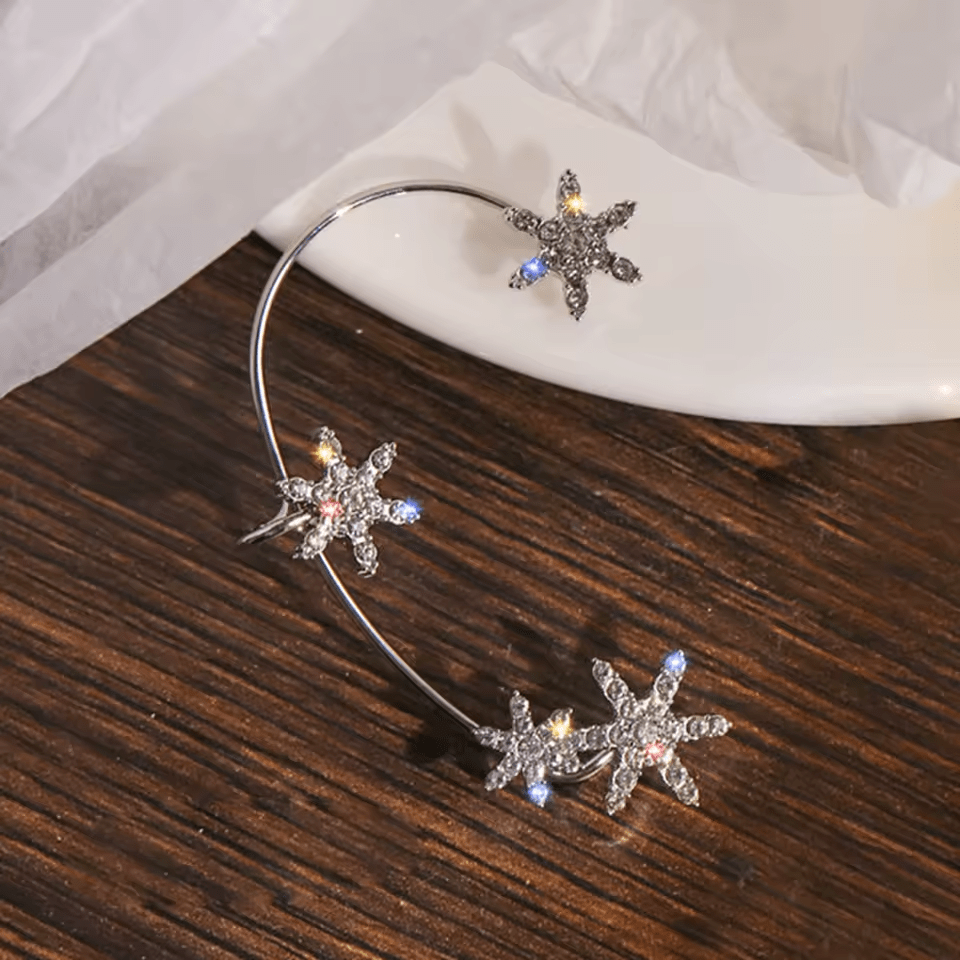 Clips d’oreilles Poussière Boréals ❄️ - Zircone Cubique 💎 x2