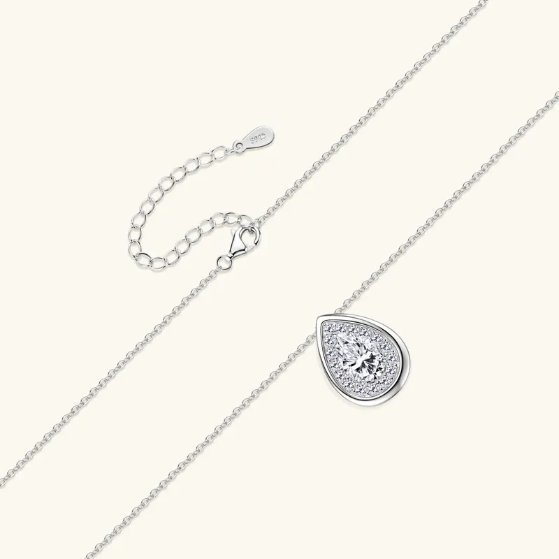 Collier Goutte de claire d'âme - Diamant Moissanite💎