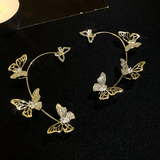 Clips d’oreilles Papillon 🦋 - Zircone Cubique 💎 x2