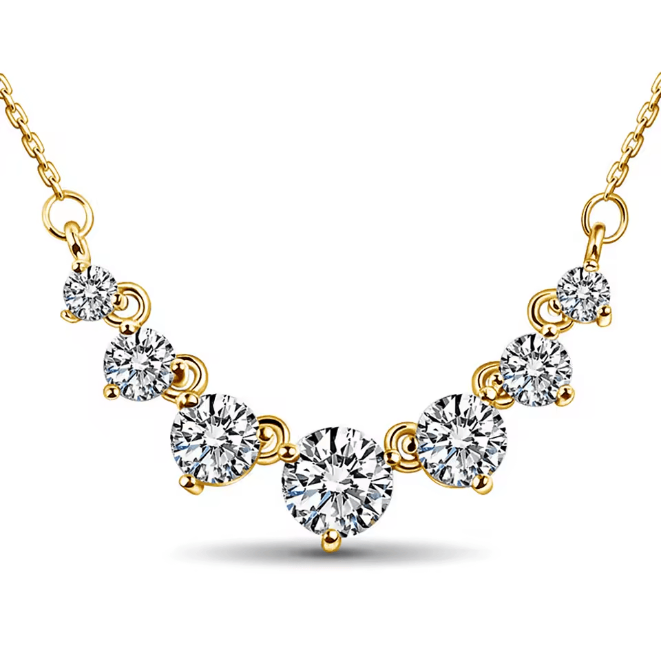 Collier Arc éclat D'Artémis - Diamant Moissanite💎