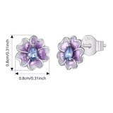 Parure Fleur du Colibri 💐 - Diamant Moissanite 💎