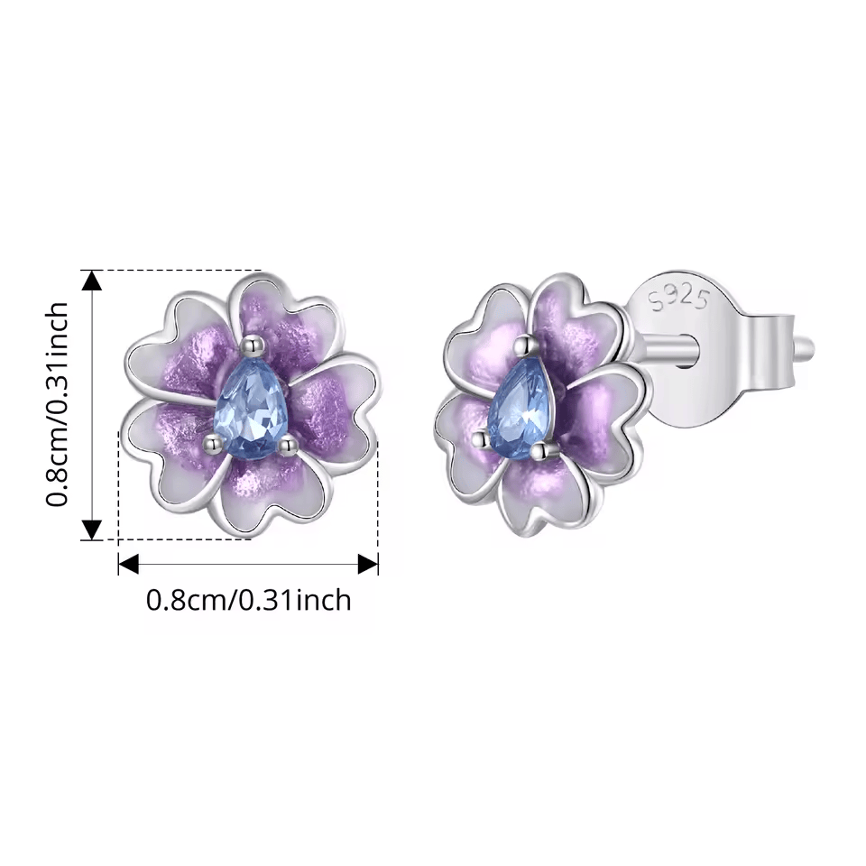 Parure Fleur du Colibri 💐 - Diamant Moissanite 💎