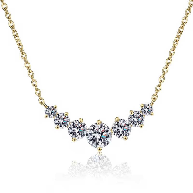 Collier Arc éclat D'Artémis - Diamant Moissanite💎