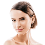 Créoles tubulaires gala Dorée - Diamant Moissanite💎