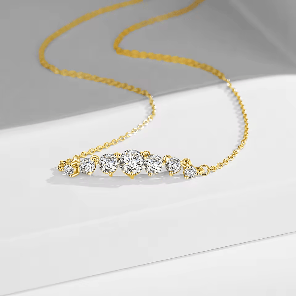 Collier Arc éclat D'Artémis - Diamant Moissanite💎