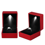 Écrin Bague <br /> Rouge Éclatant - Lumineux