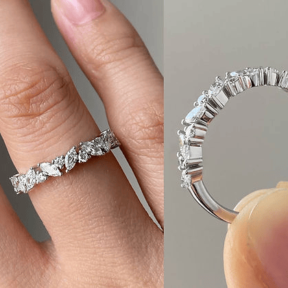Bague Éclésia - Diamant Moissanite💎