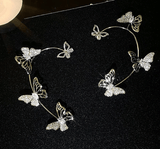 Clips d’oreilles Papillon 🦋 - Zircone Cubique 💎 x2