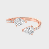 Bague Clélia Velvet - Diamant Moissanite 💎
